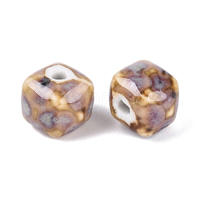 Vintage Handmade Porcelain Beads PORC-N013-18-23-1