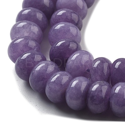 Natural White Jade Beads Strands G-E507-01T-1