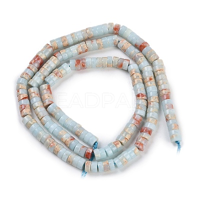 Synthetic ShouShan Stone Beads Strands G-H230-54-1