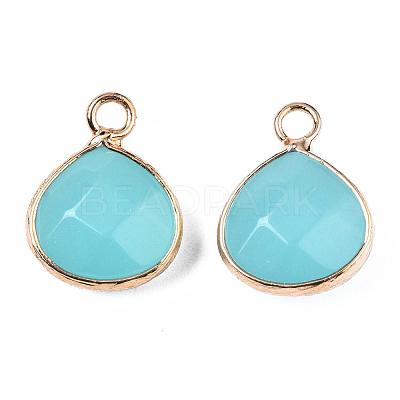 Natural White Jade Pendants G-Q963-02-1