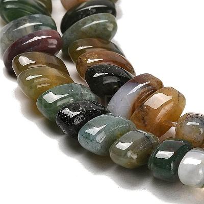 Natural Indian Agate Beads Strands G-Q167-B18-01-1
