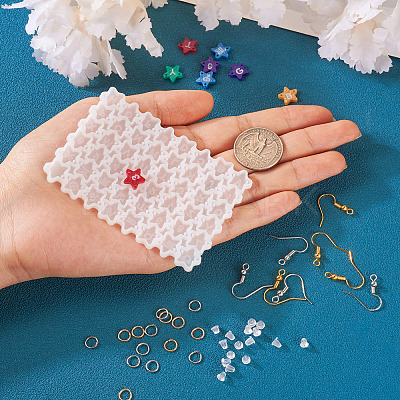 DIY Earring Making Kits DIY-TA0004-76-1