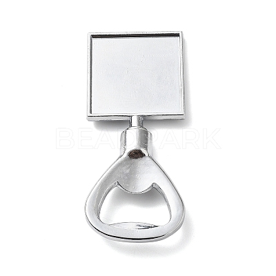 Zinc Alloy Bottle Opener Cabochon Component PALLOY-D312-01P-04-1