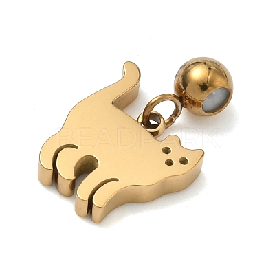304 Stainless Steel Pendants STAS-K323-01D-G-1