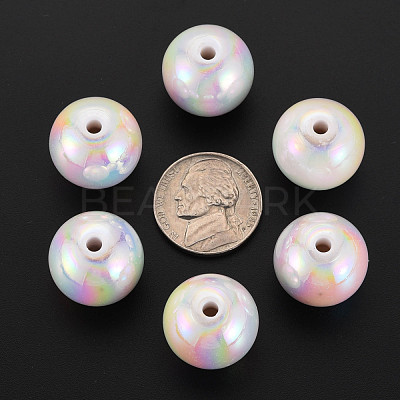 Opaque Acrylic Beads MACR-S370-18mm-01-1