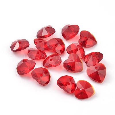 Romantic Valentines Ideas Glass Charms G030V14mm-09-1
