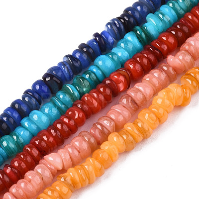 Natural Freshwater Shell Beads Strands SHEL-S278-067-1