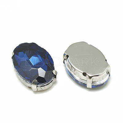 Sew on Rhinestone RGLA-T091-6x8mm-13P-1