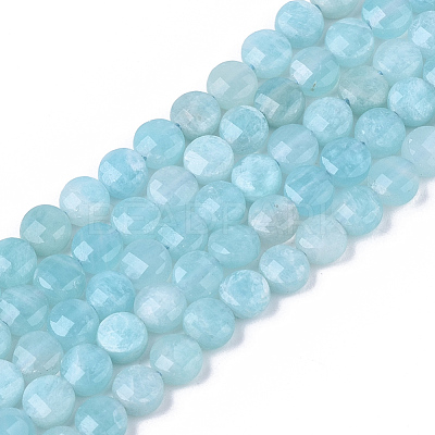 Natural Amazonite Beads Strands G-S362-051-1