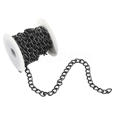 3m Aluminium Twisted Curb Chains CHA-YW0001-04B-1