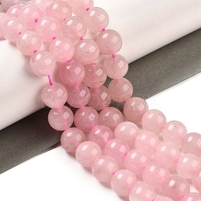 Natural Rose Quartz Beads Strands G-Z068-A01-1