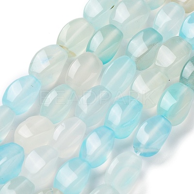Natural Agate Beads Strands G-G172-01I-1
