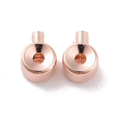 925 Sterling Silver Crimp Beads STER-D035-01RG-1