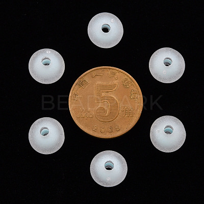 Transparent Acrylic Beads TACR-S152-15C-10-1