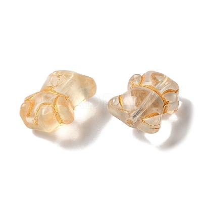 Transparent Lampwork Beads LAMP-P065-06A-06-1