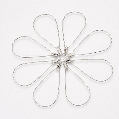 Tarnish Resistant 304 Stainless Steel Wire Pendants X-STAS-S103-08-1
