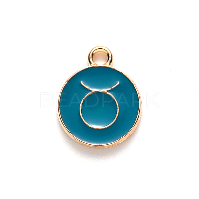 Alloy Enamel Pendants LS-ENAM-S124-01A-05C-1