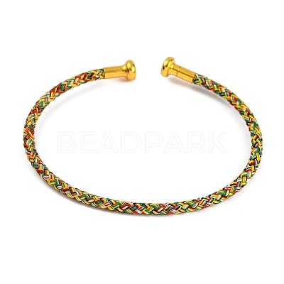 Braided Carbon Steel Wire Bracelet Making MAK-A017-B57-1