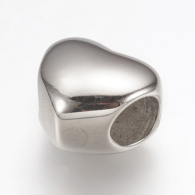 Non-Tarnish 316 Surgical Stainless Steel European Beads X-STAS-G164-58P-1