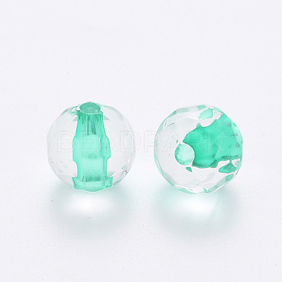 Transparent Acrylic Beads TACR-S154-11A-68-1