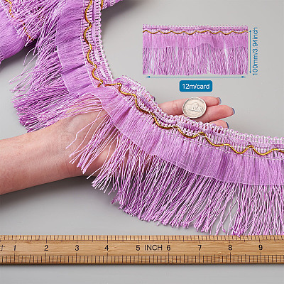 Polyester Tassel Fringe Trimming OCOR-TAC0008-21C-1