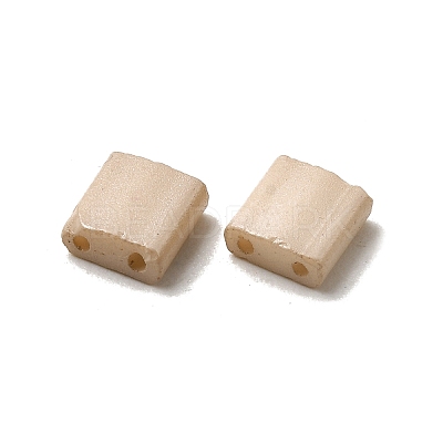 2-Hole Baking Paint Glass Seed Beads SEED-S023-17C-37-1