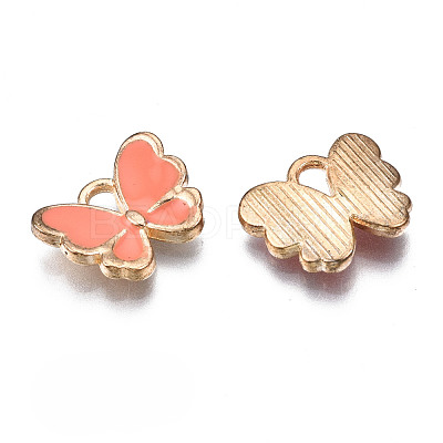 Alloy Enamel Charms X-ENAM-S121-070I-1