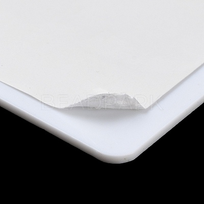 Oval Hole Acrylic Pearl Display Board Loose Beads Paste Board ODIS-M006-01J-1