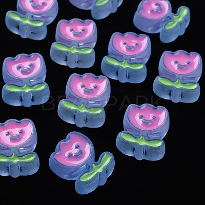 Transparent Acrylic Beads X-MACR-S374-03B-04-1