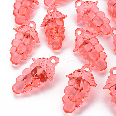 Autumn Theme Transparent Acrylic Beads TACR-S154-60B-910-1