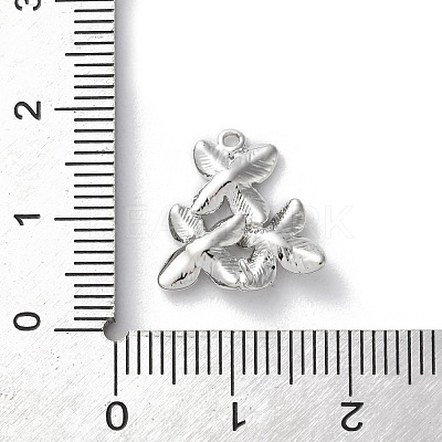 Brass Connector Charms LS-KK-S513-02A-P-1