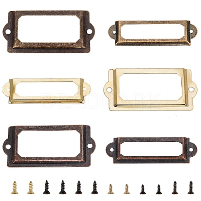 Iron Name Card Label Holder Frames IFIN-GA0001-03-1