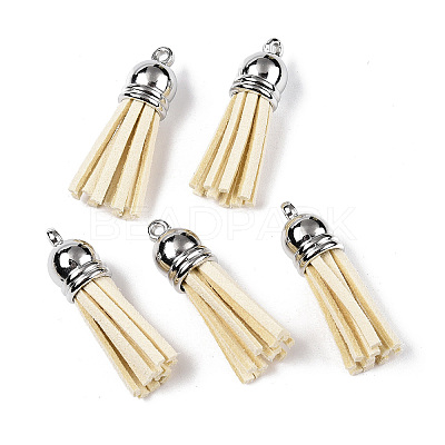 Faux Suede Tassel Pendant Decorations FIND-T002-A06-1