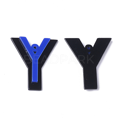 Cellulose Acetate(Resin) Pendants KY-S158-41Y-D-1