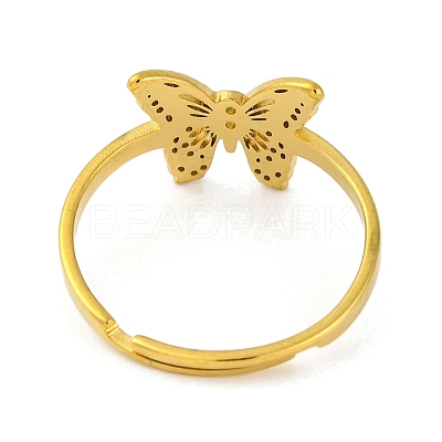 201 Stainless Steel Adjustable Rings for Women RJEW-D082-02I-1