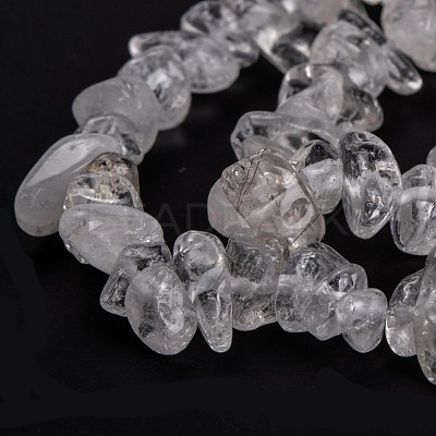 Natural Quartz Crystal Beads Strands G-F703-03-1