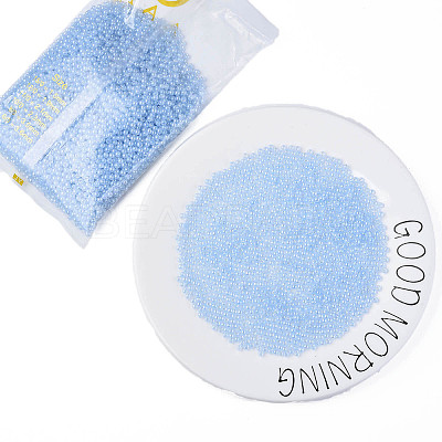 6/0 Imitation Jade Glass Seed Beads X1-SEED-N004-006-13-1