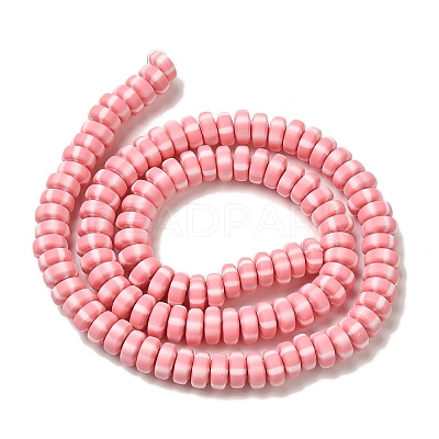 Polymer Clay Beads Strands CLAY-H006-02H-1