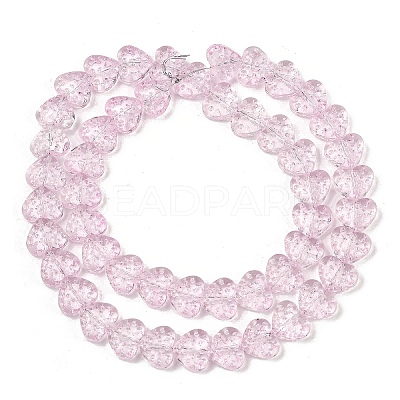 Transparent Glass Beads Strands GLAA-H038-01I-1