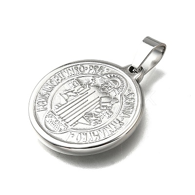 304 Stainless Steel Pendants STAS-A053-24A-P-1