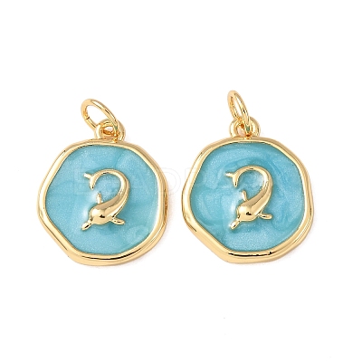 Brass Pendants KK-C143-37A-01-1