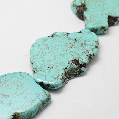 Natural Magnesite Beads Strands G-P228-29-1