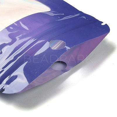 Rectangle Glitter Holographic PVC Resealable Packaging Bags ABAG-P011-01C-03-1