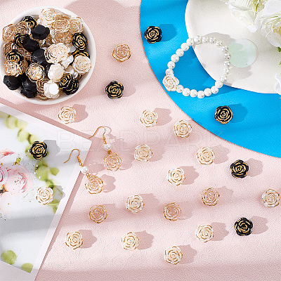 150Pcs 3 Styles Transparent Resin Pearl Beads RESI-PA0001-02B-1