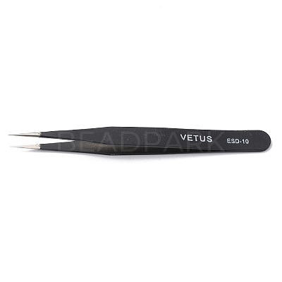 Spray Painted 201 Stainless Steel Beading Tweezers TOOL-G021-03-1