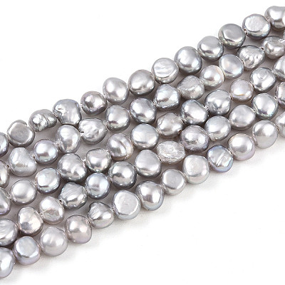 Natural Cultured Freshwater Pearl Beads Strands PEAR-N014-03J-1