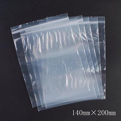 Plastic Resealable Packaging Bags OPP-G001-B-14x20cm-1