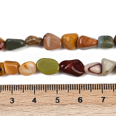 Natural Alashan Agate Beads Strands G-Q060-D19-02-1