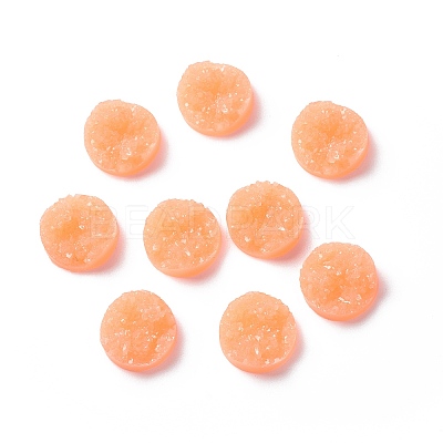 Druzy Resin Cabochons CRES-S040-12mm-29-1