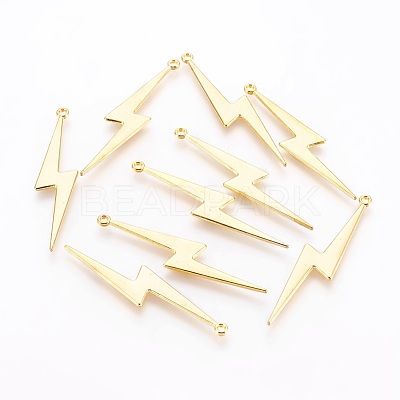 Tibetan Style Alloy Lightning Big Pendants PALLOY-AD92395-G-LF-1